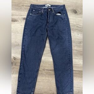 rag & bone Rosa Straight Leg Liquid Miramar Jeana worn 1x size 27 Dark wash.